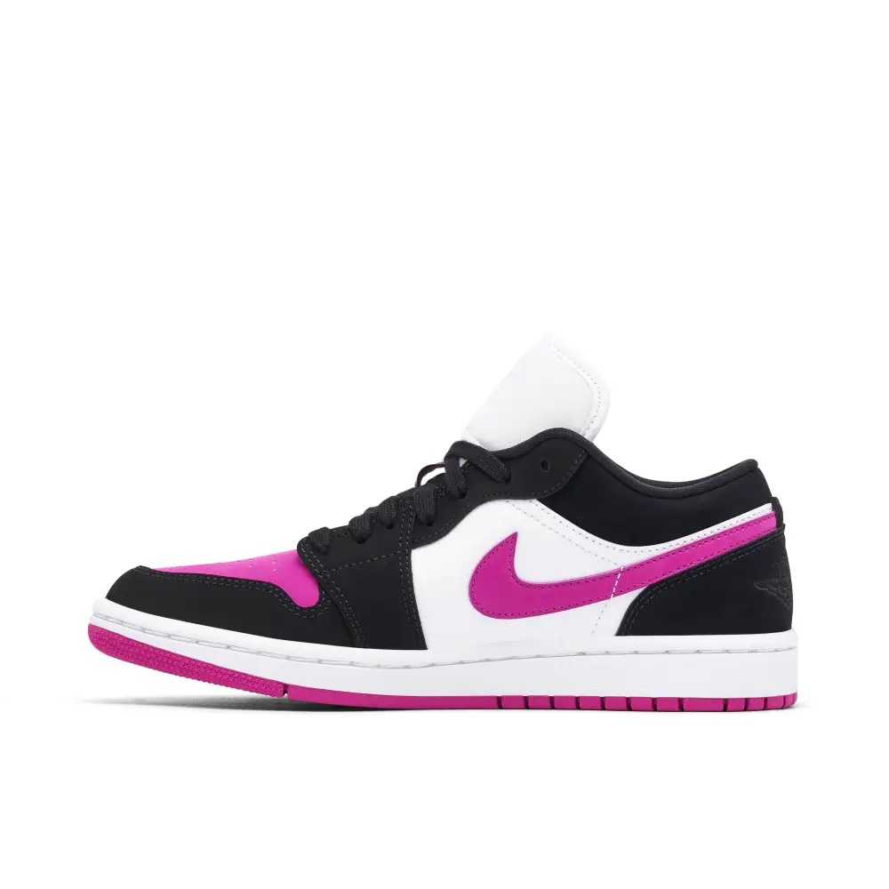 Air Jordan 1 Low Black Cactus Flower Womens 