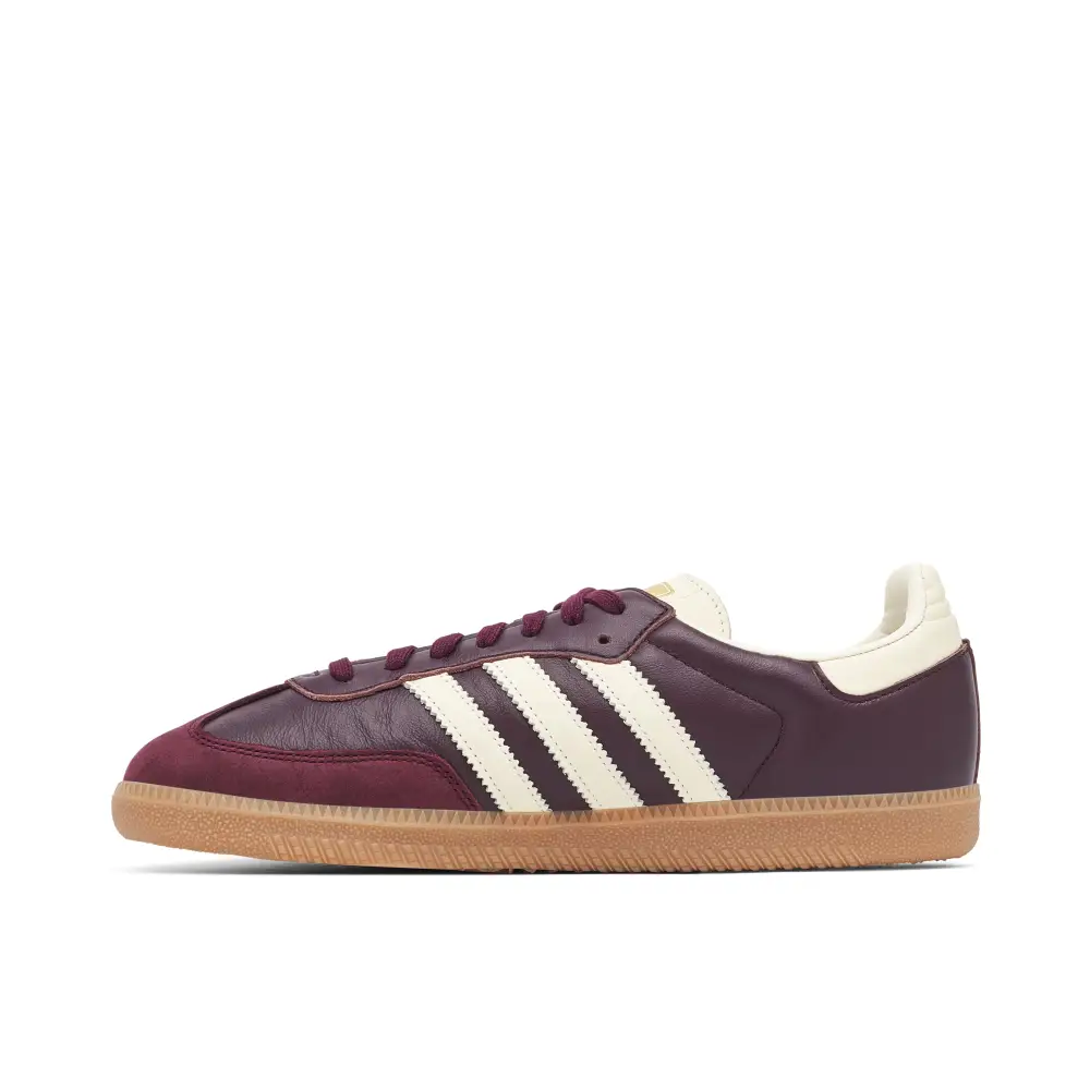 adidas Samba OG Maroon Cream Womens 2E0643822