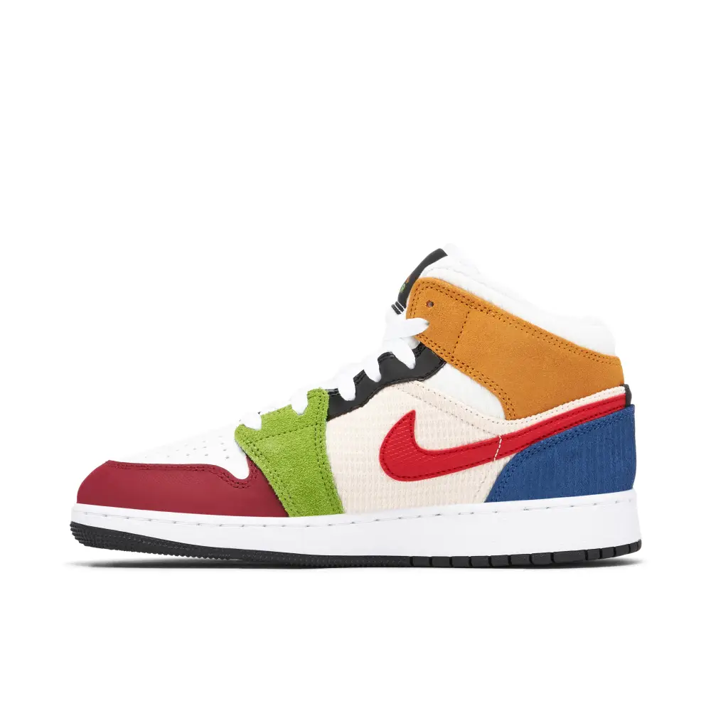 Air Jordan 1 Mid SE Messy Room GS 