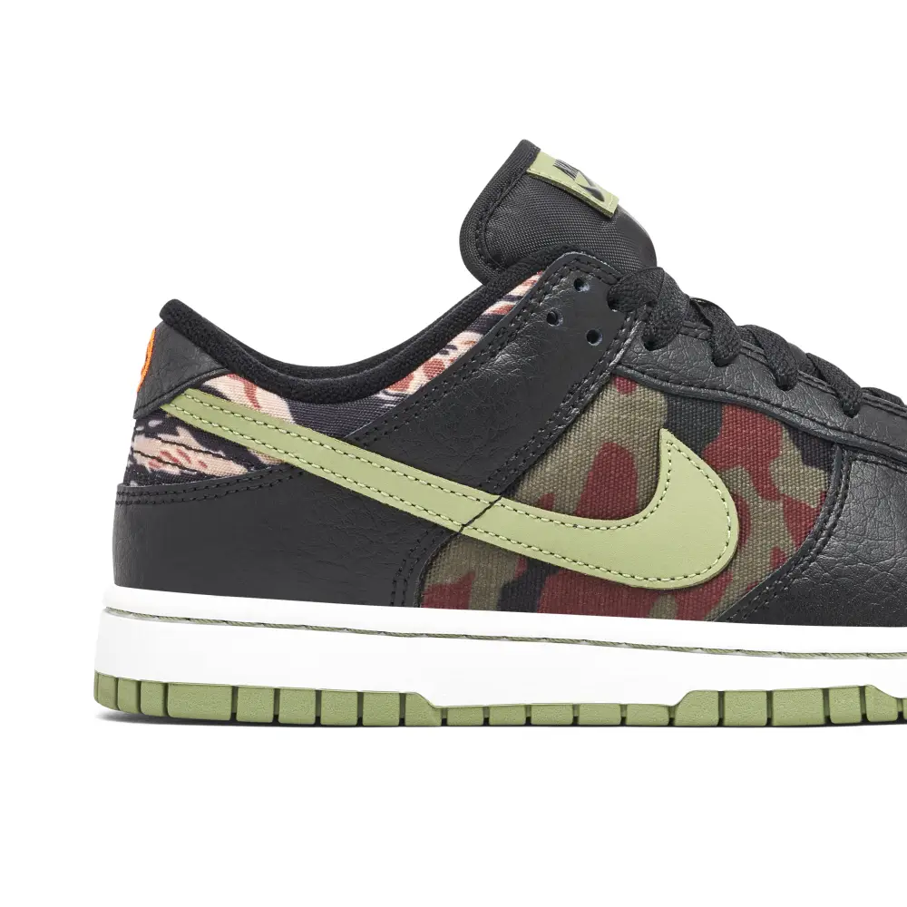 Nike Dunk Low Crazy Camo Oil Green 