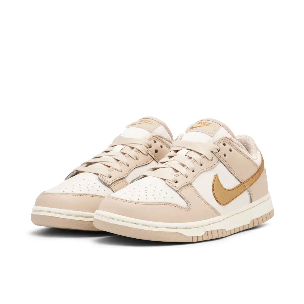 Nike Dunk Low Golden Swoosh Tan Womens 