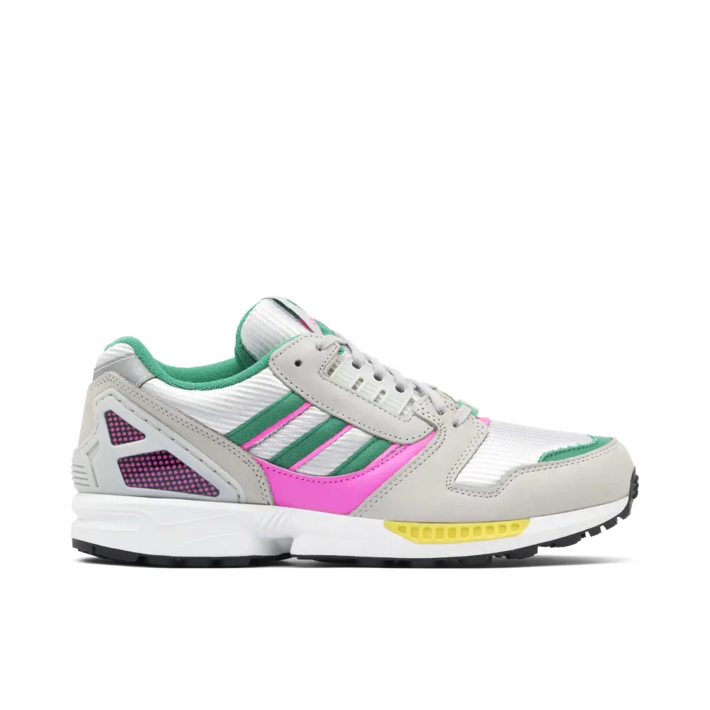 Adidas ZX 8000 Grey Court Green Screaming Pink 16A5717