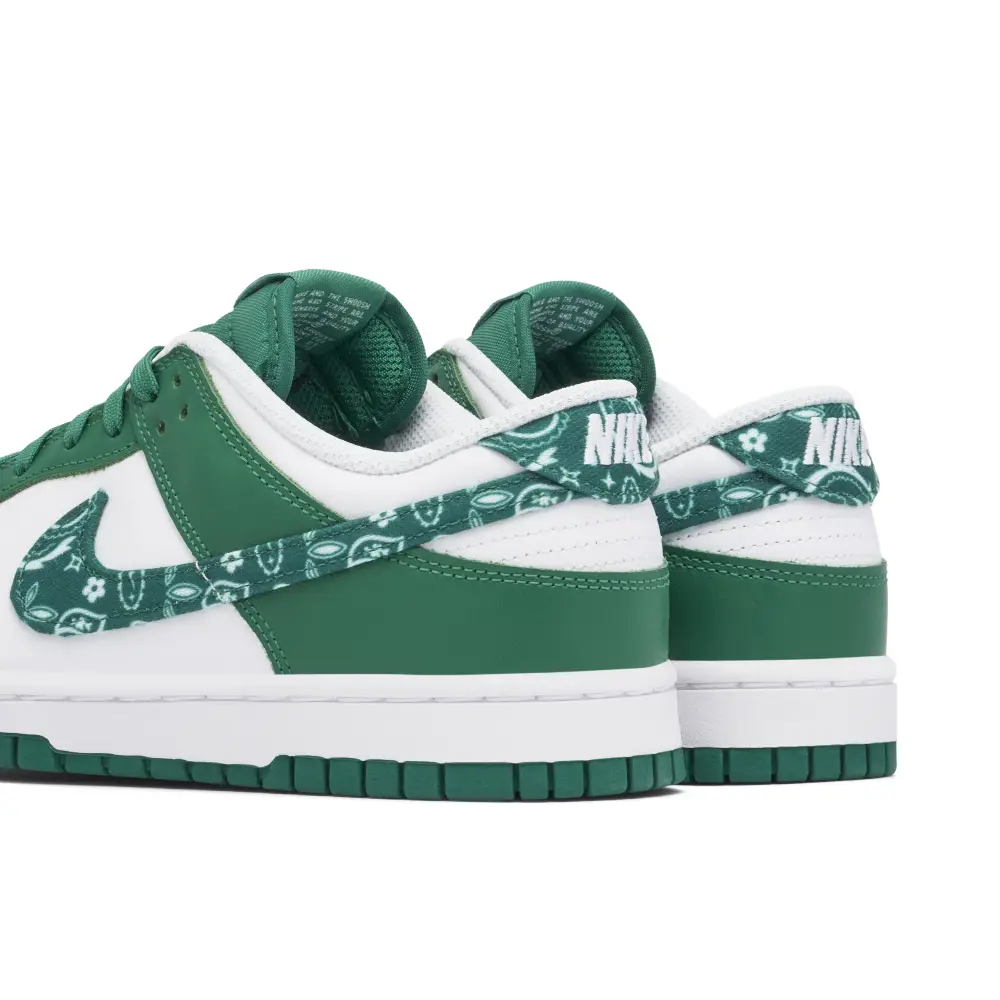 Nike Dunk Low Green Paisley Womens 
