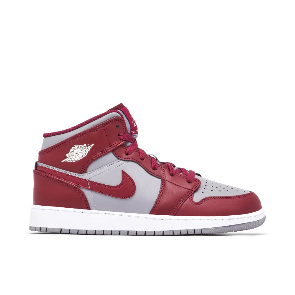 Air Jordan 1 Mid Team Red GS 