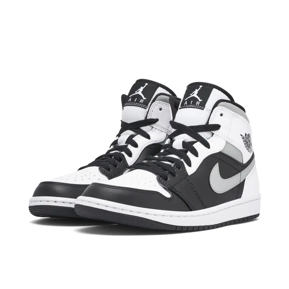 Air Jordan 1 Mid White Shadow 