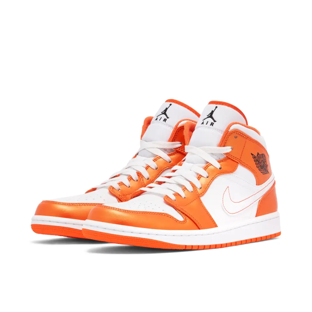 Air Jordan 1 Mid SE Electro Orange 