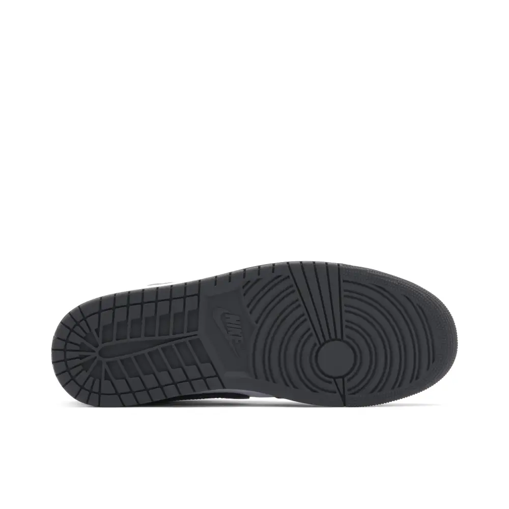 Air Jordan 1 Mid Black White Iron Grey 