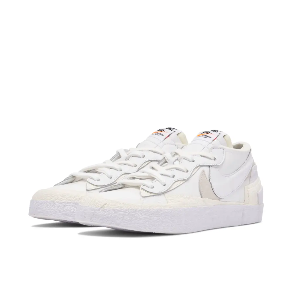 sacai x Nike Blazer Low White 