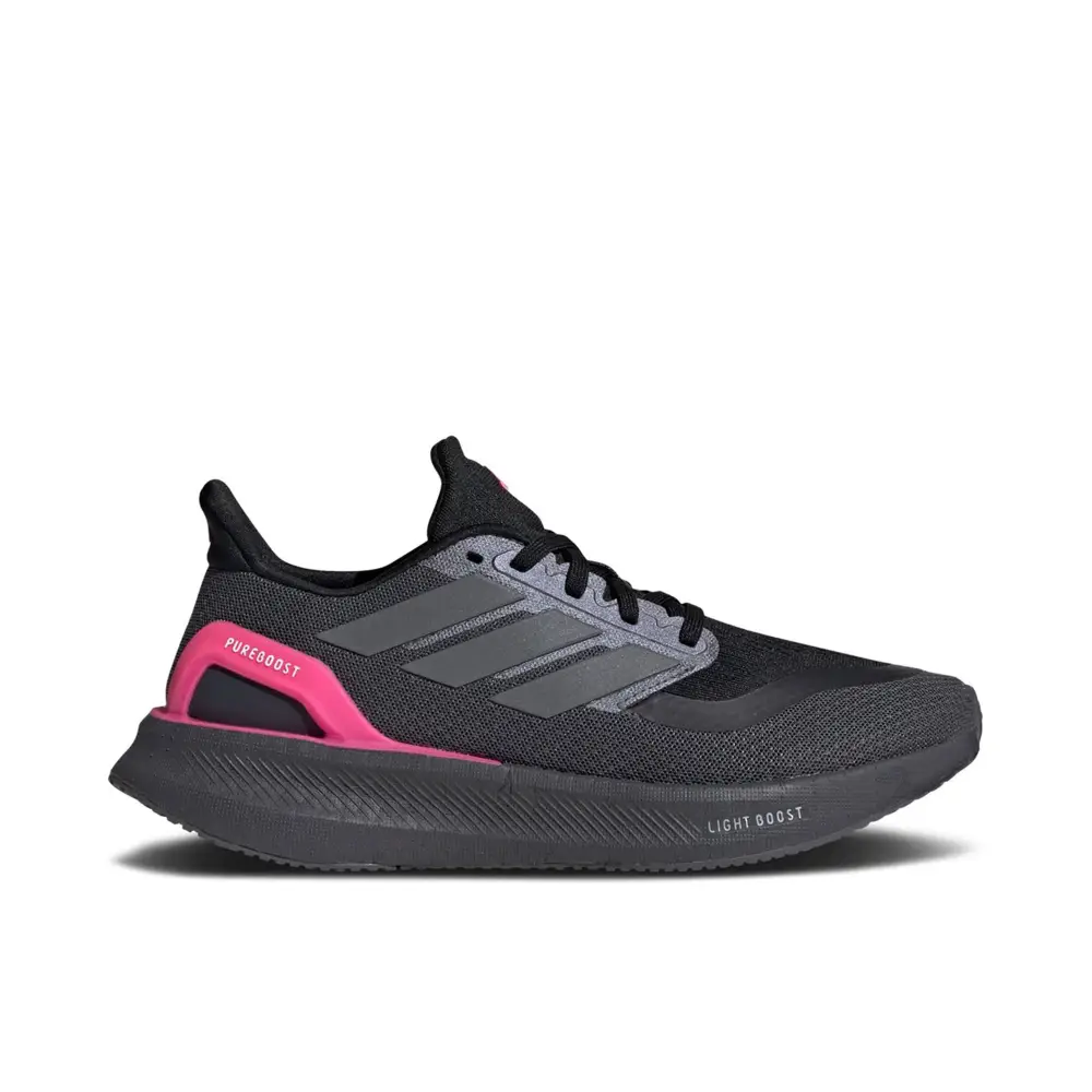 Adidas Pureboost 5 Grey Iron Metallic Lucid Pink Womens 3562446