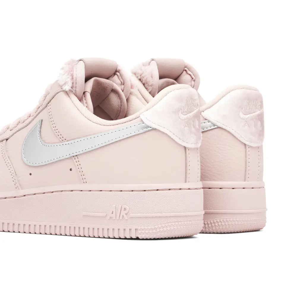 Nike Air Force 1 Pink Sherpa Womens