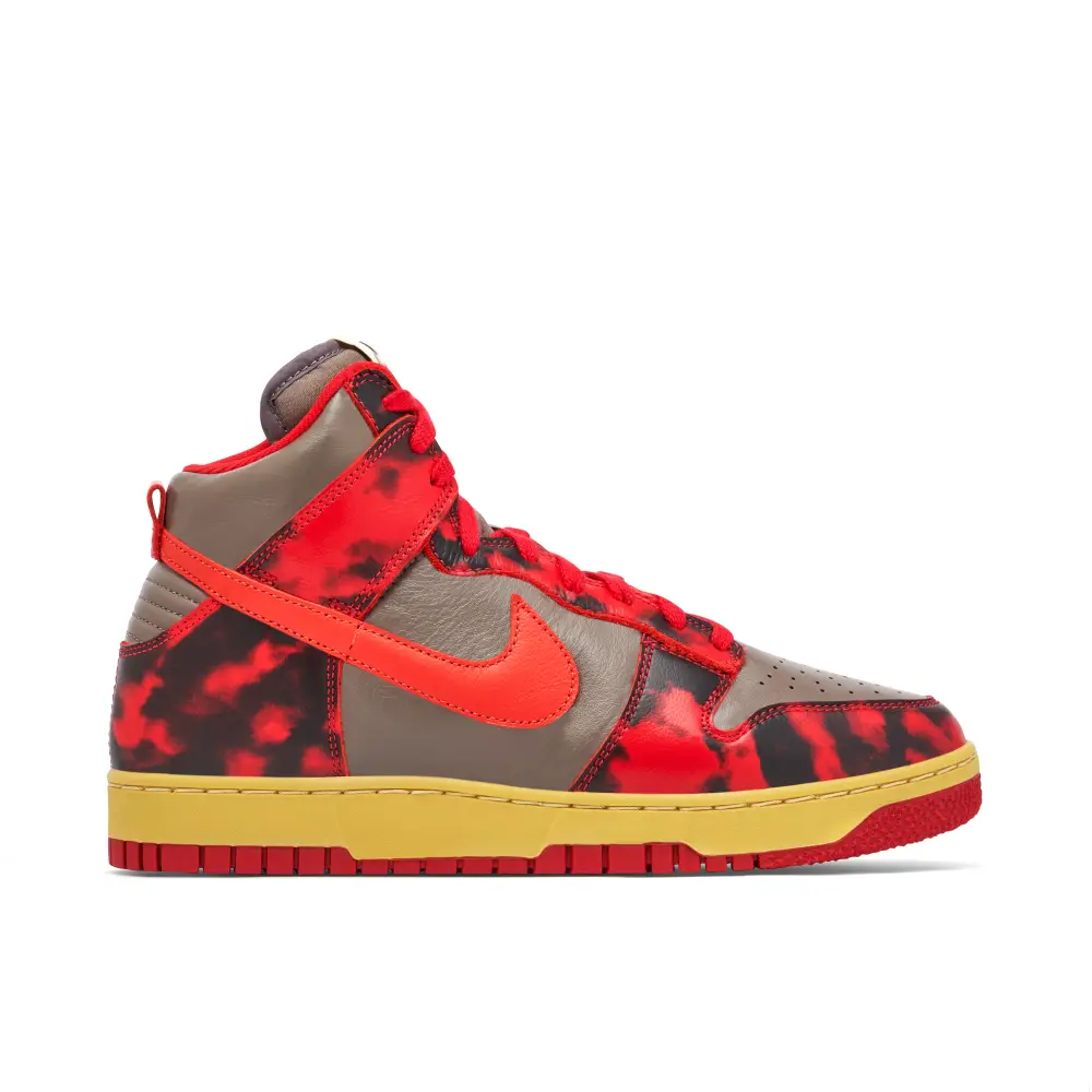 Nike Dunk High 1985 Acid Wash Red 