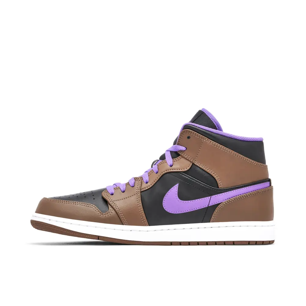 Air Jordan 1 Mid Purple Mocha