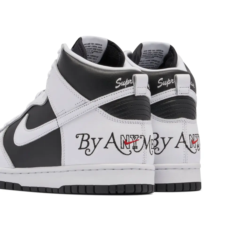 Supreme x Nike SB Dunk High By Any Means Black 