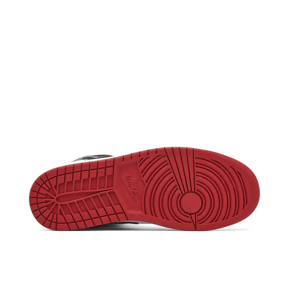 Air Jordan 1 Mid Gym Red Black Toe