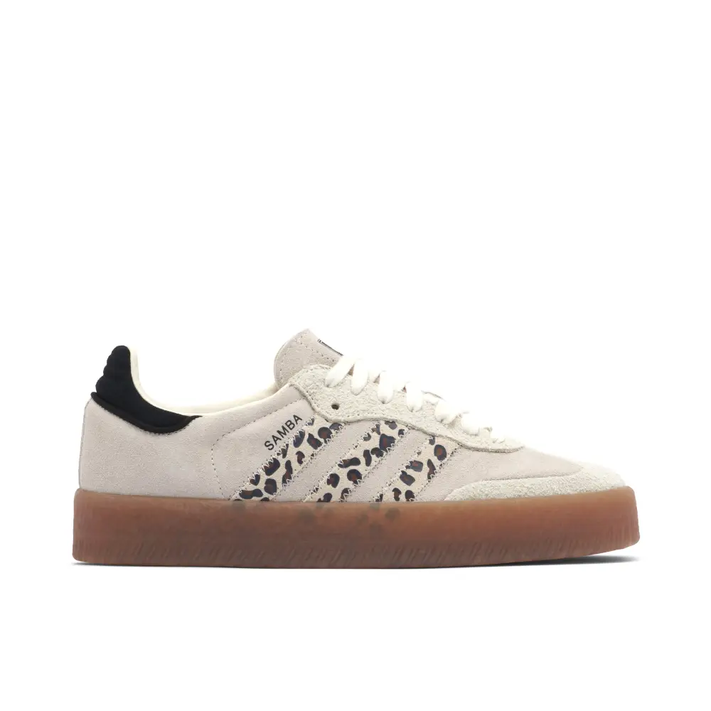 Adidas Sambae Leopard Off White Womens 4931299