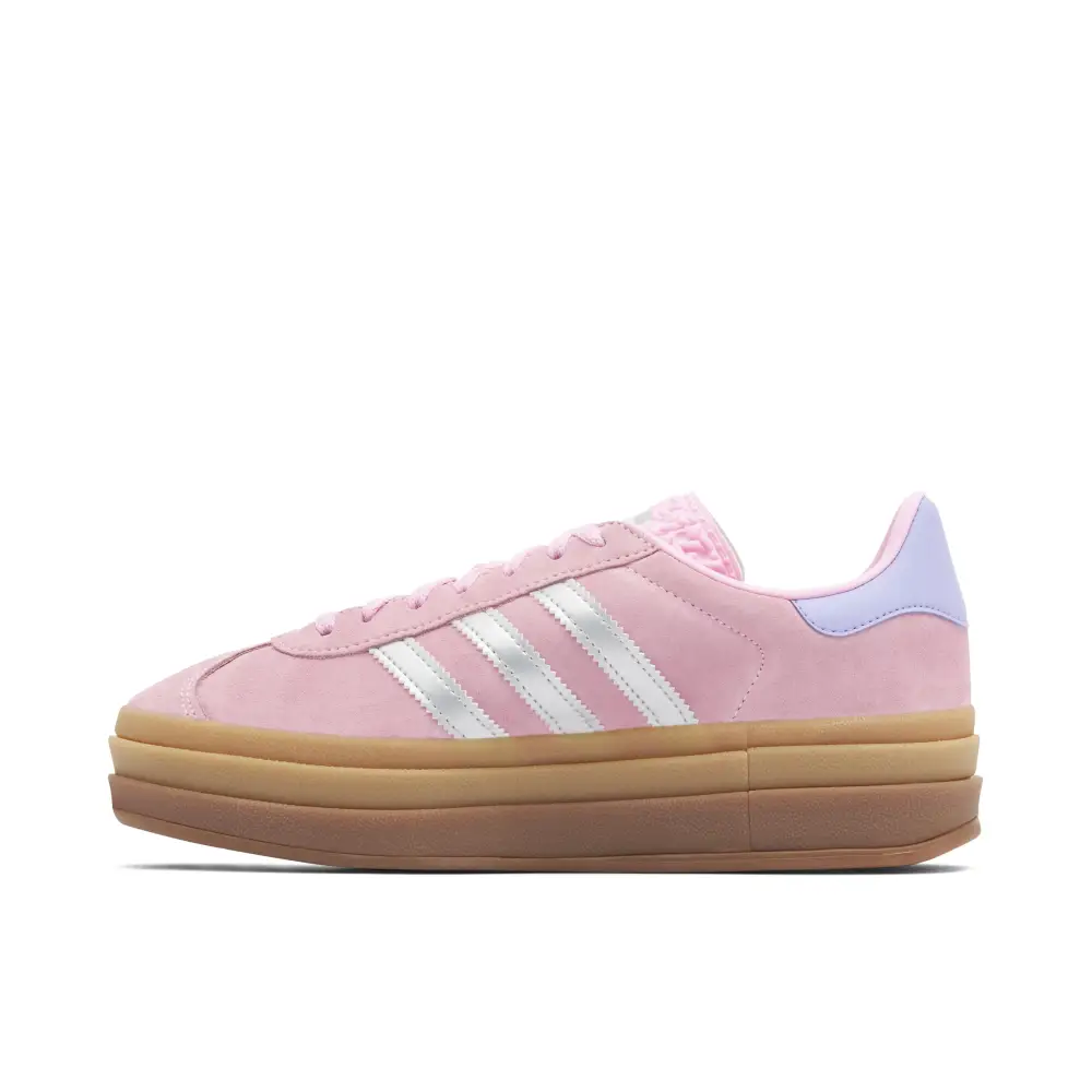 Adidas Gazelle Bold True Pink Silver Metallic GS 9AD3C3486