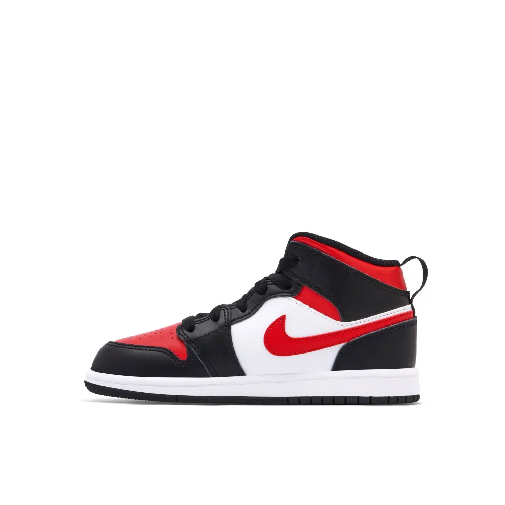 Air Jordan 1 Mid Alternate Bred Toe PS 