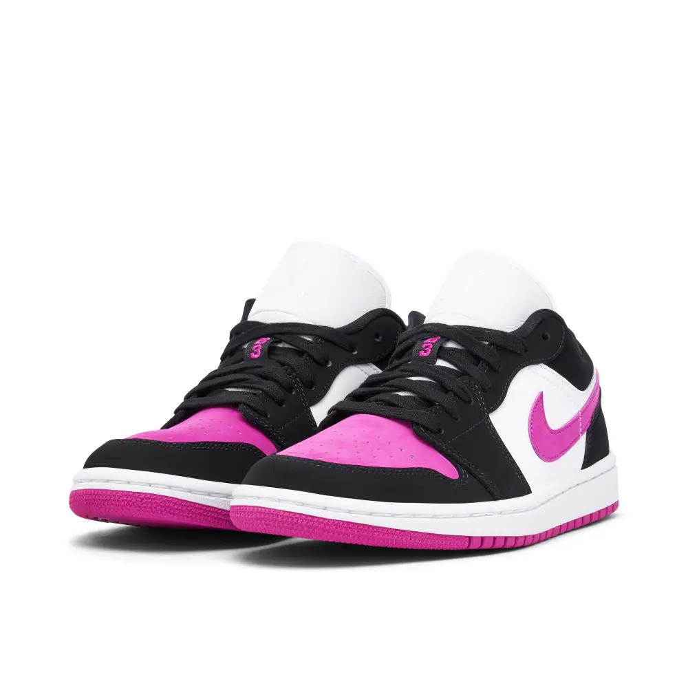 Air Jordan 1 Low Black Cactus Flower Womens 