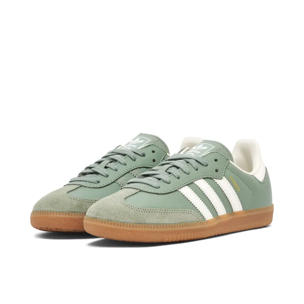 adidas Samba Green Chalk White Gum 