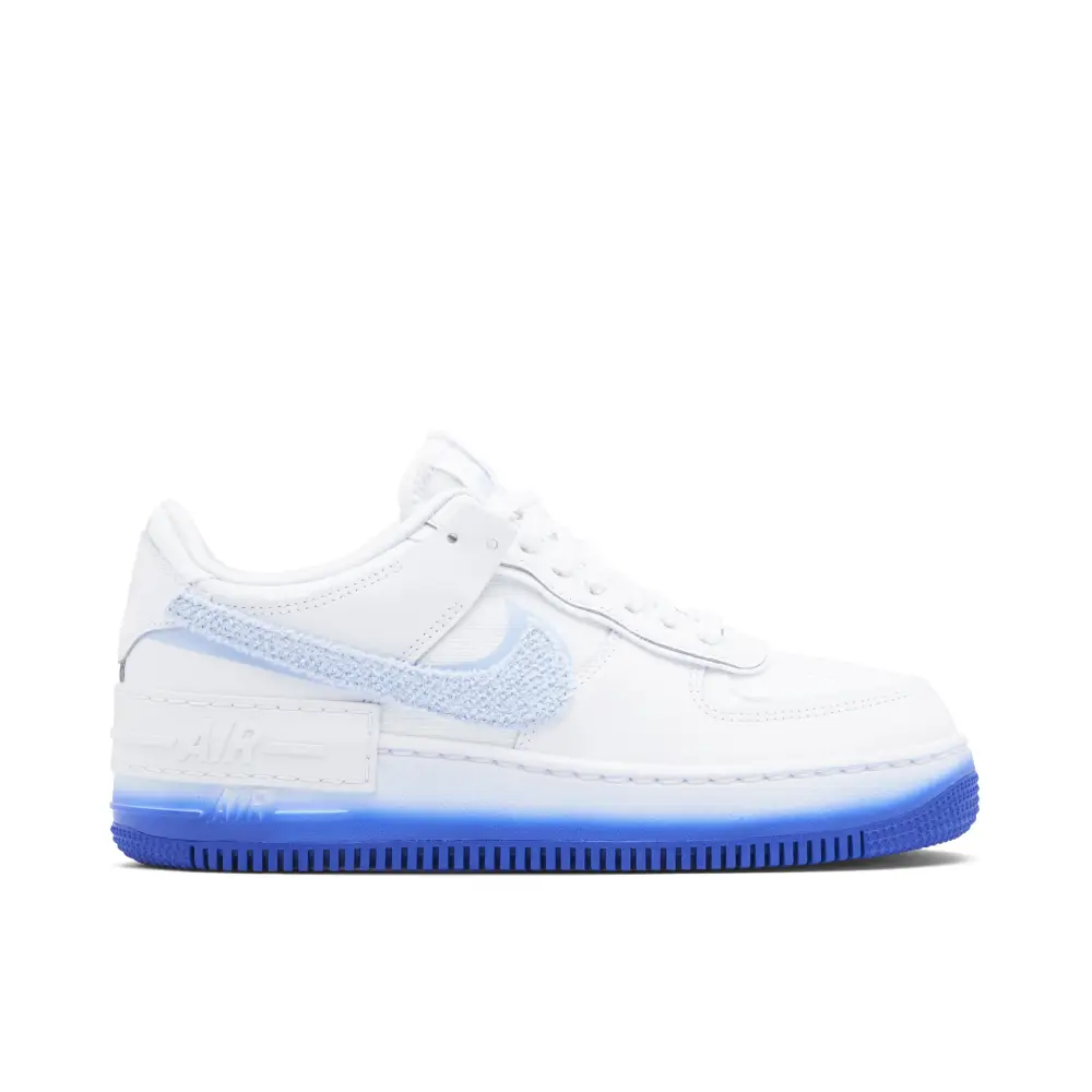 Nike Air Force 1 Shadow Chenille Swoosh Blue Tint Womens 