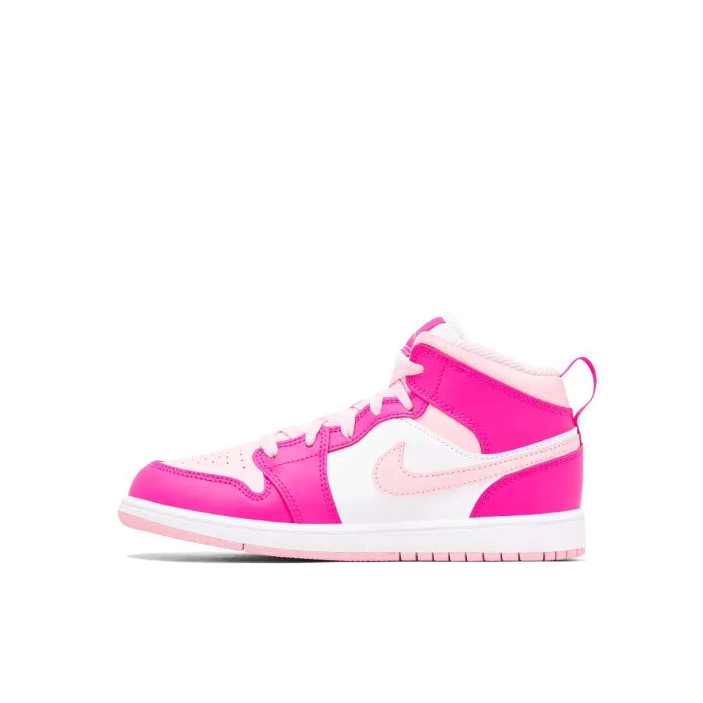 Air Jordan 1 Mid Fierce Pink PS 