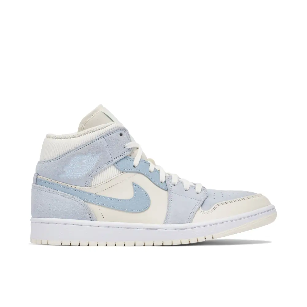 Air Jordan 1 Mid Mixed Textures Blue