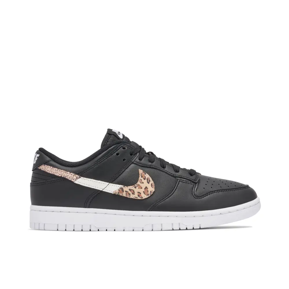 Nike Dunk Low Leopard Black Womens 