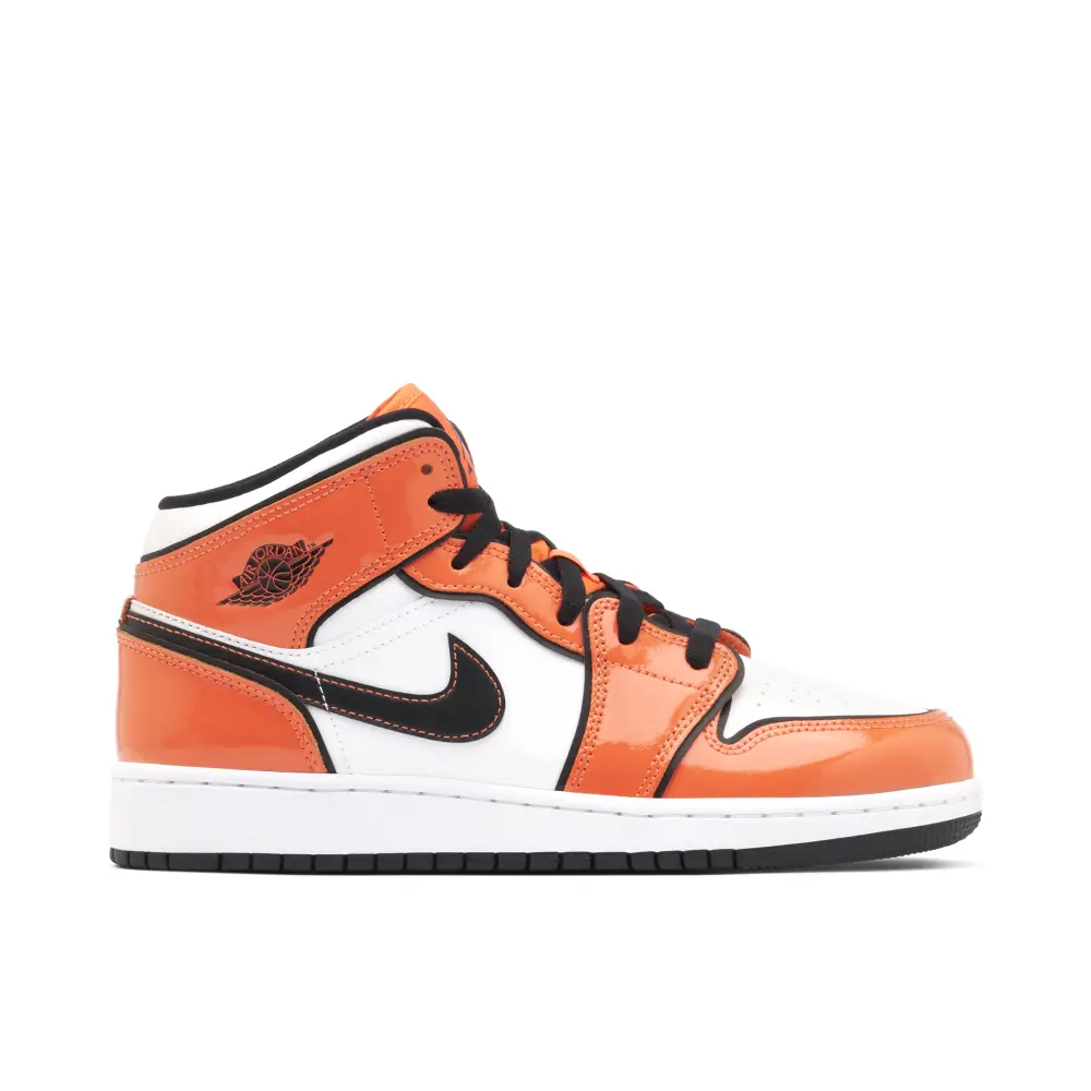 Air Jordan 1 Mid Turf Orange GS