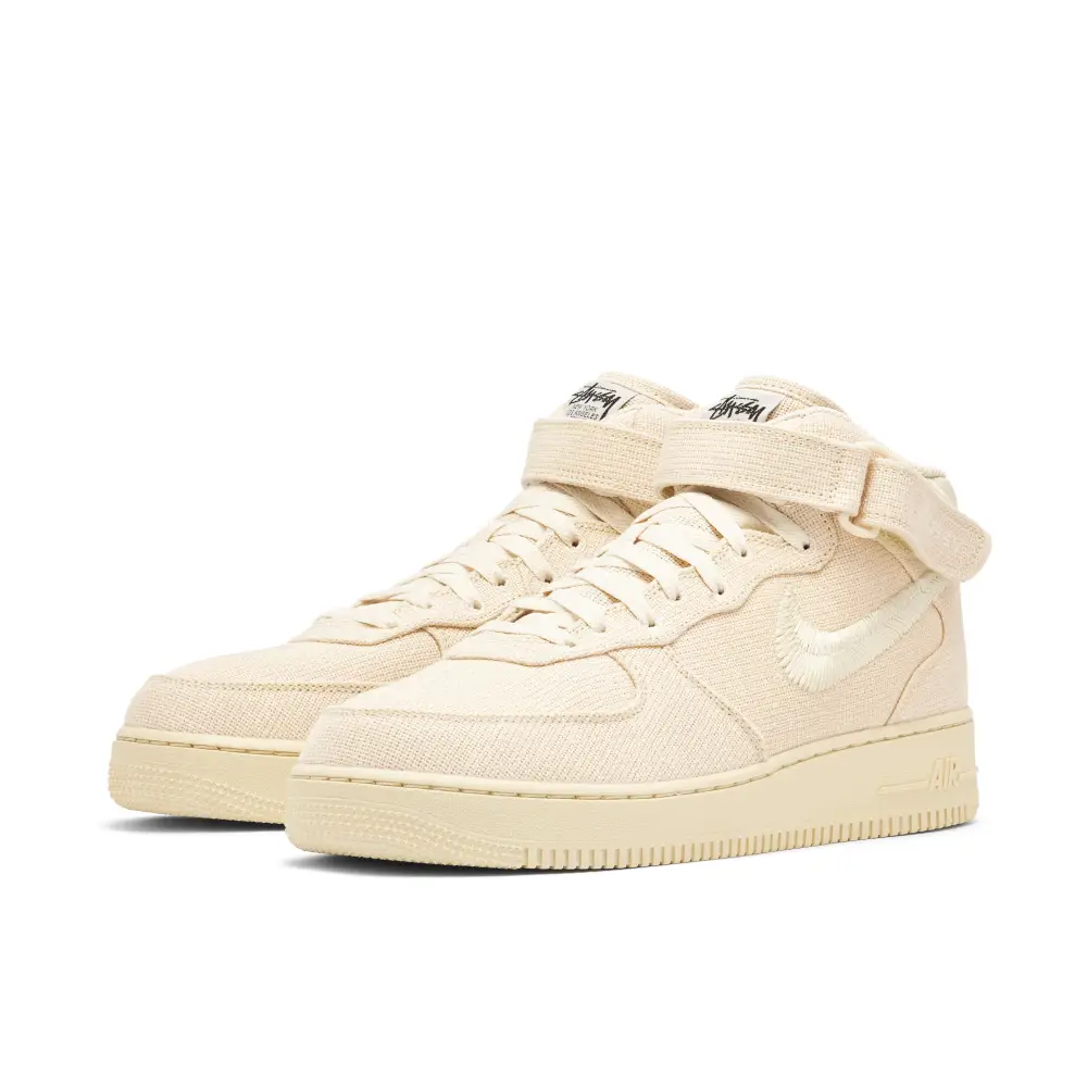 Stussy x Nike Air Force 1 Mid Hemp 