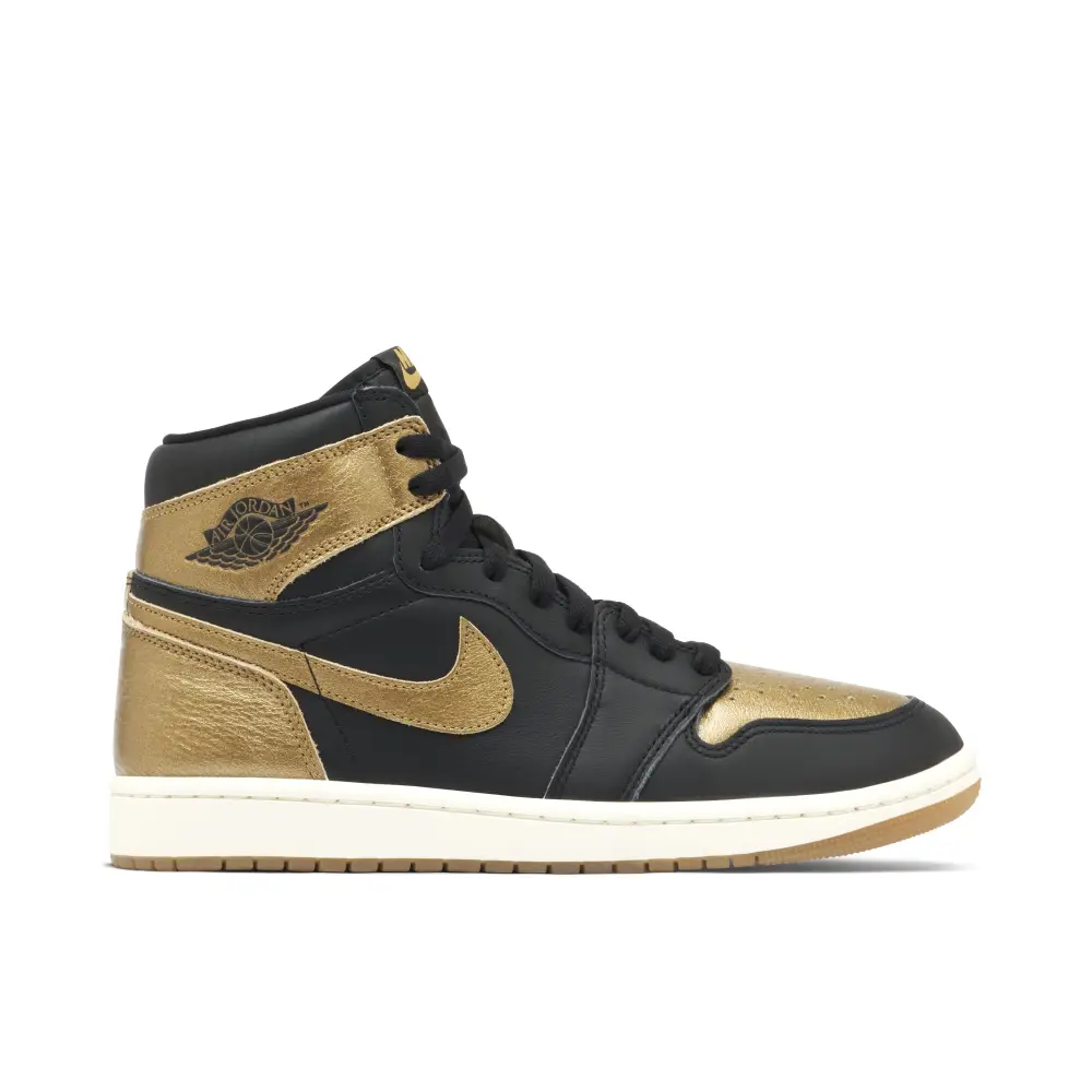 Air Jordan 1 Retro High OG Black Metallic Gold 
