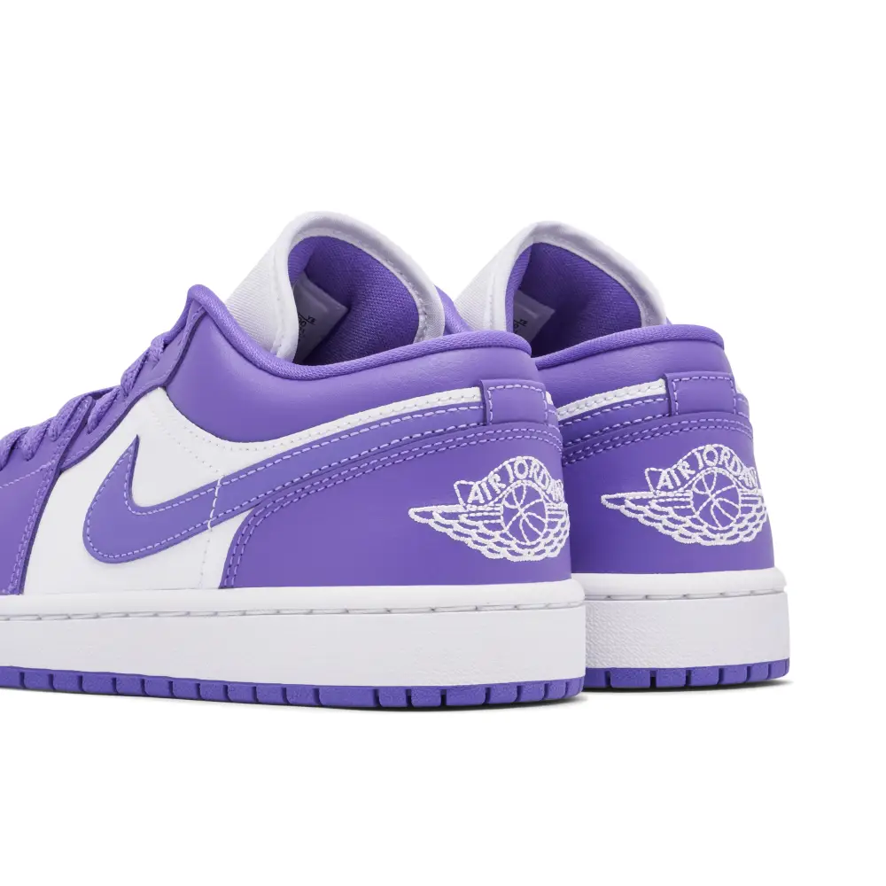 Air Jordan 1 Low Patent Purple Womens