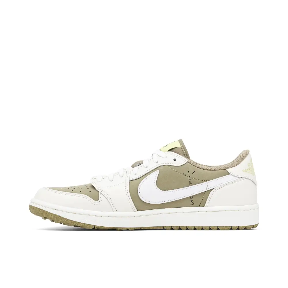 Air Jordan 1 Low Golf x Travis Scott Olive Black 430EB199