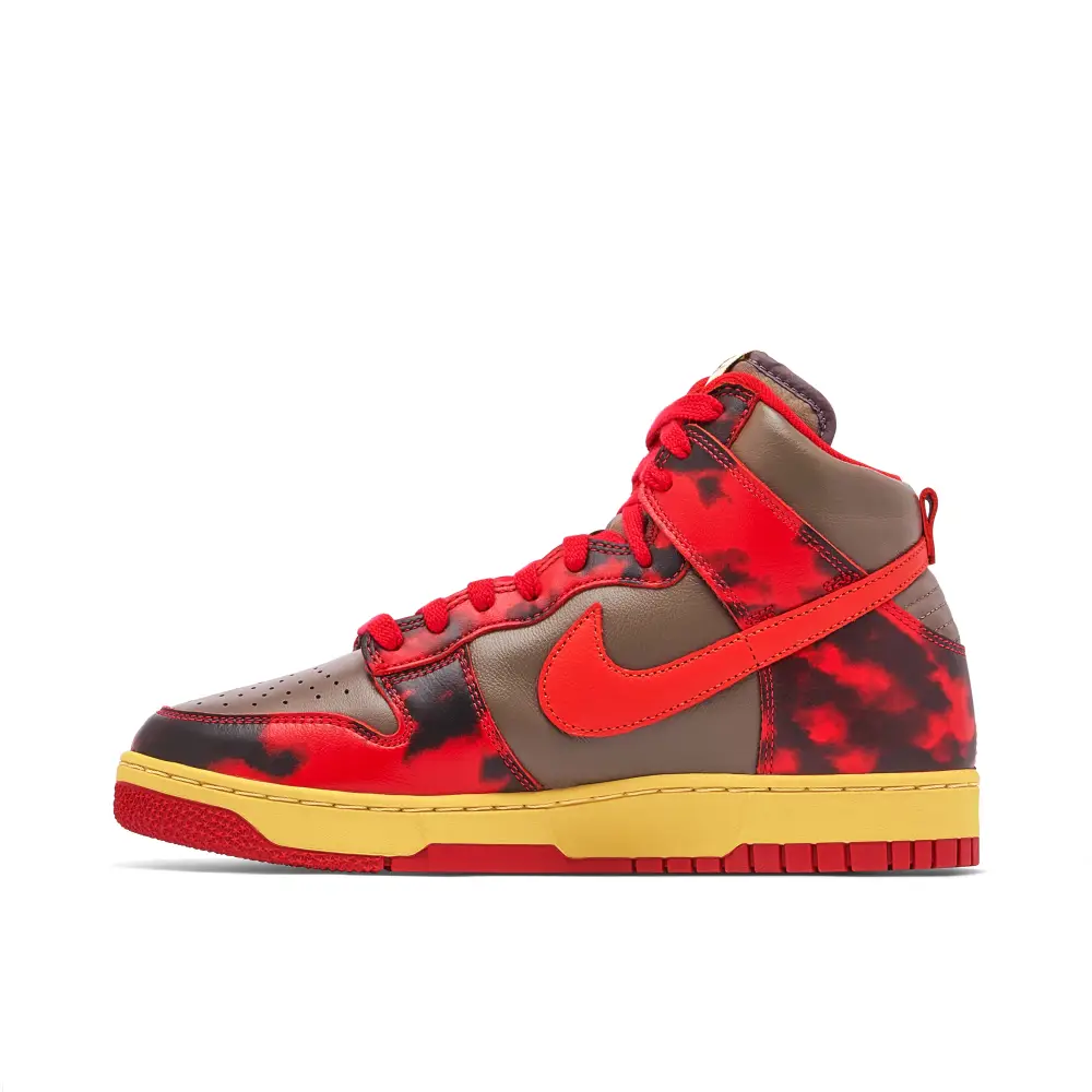 Nike Dunk High 1985 Acid Wash Red 