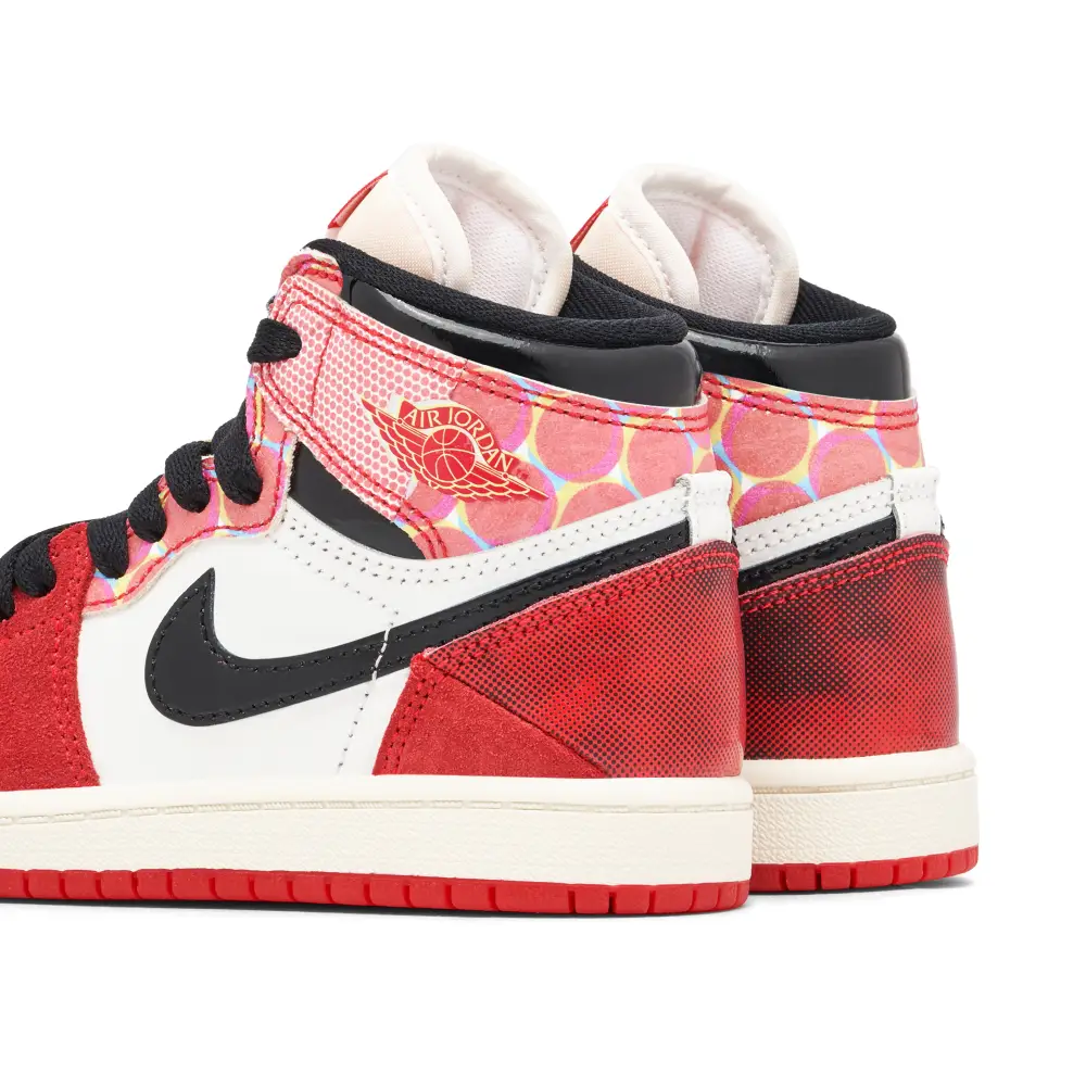 Air Jordan 1 High x Spider-Man Across the Spider-verse Red Black PS 
