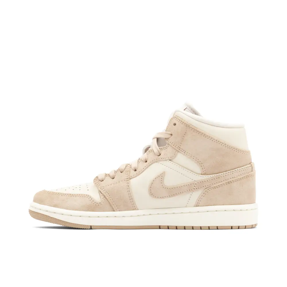 Air Jordan 1 Mid SE Legend Light Brown Womens 