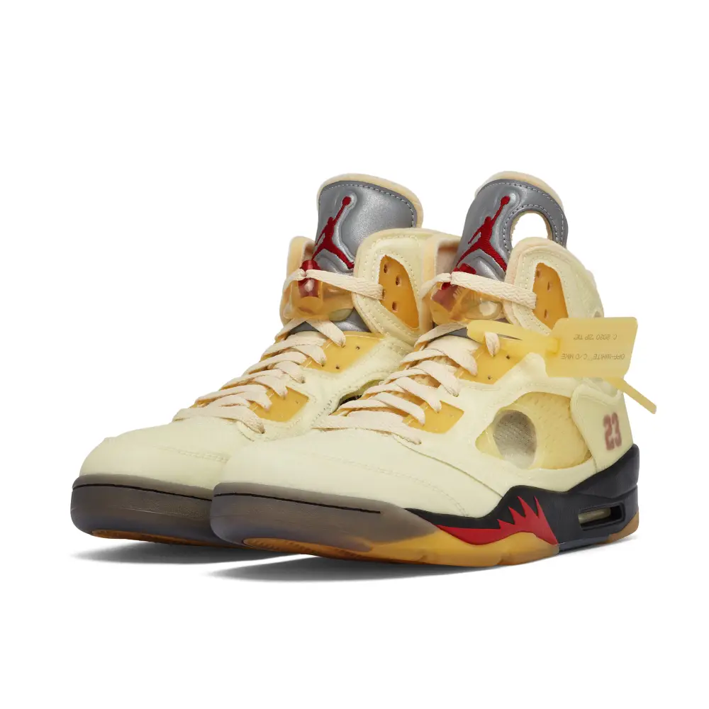 Air Jordan 5 Retro Off-White Sail 