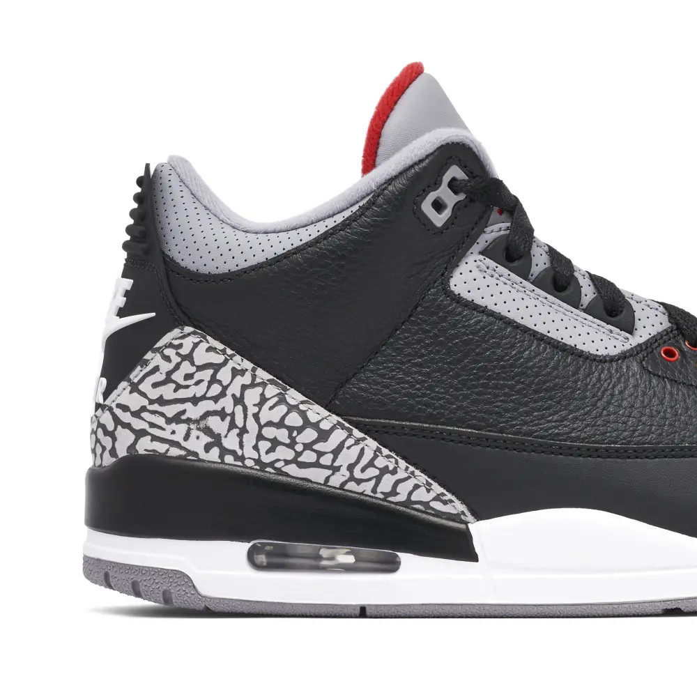 Air Jordan 3 Retro OG 2018 Black Cement 