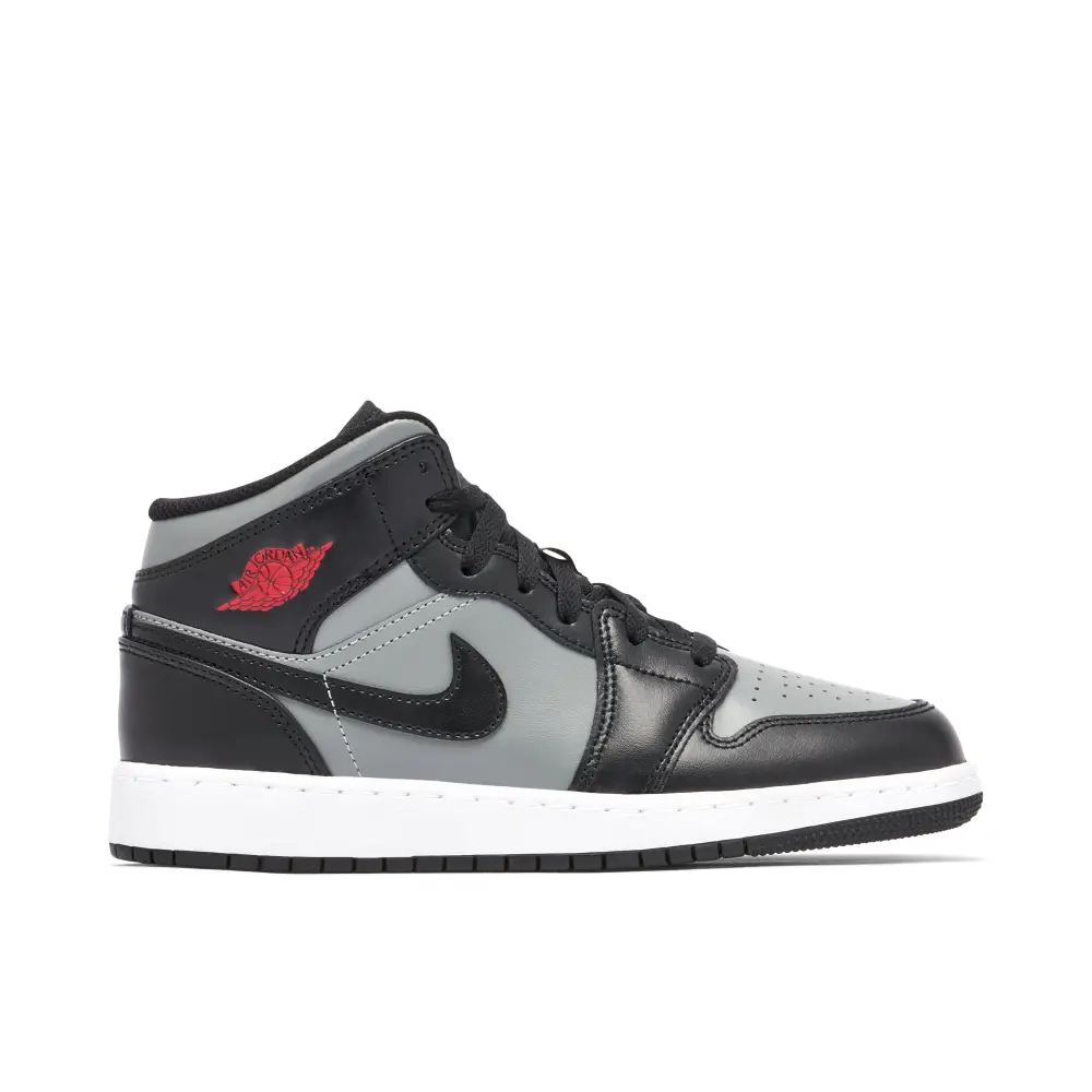 Air Jordan 1 Mid Shadow Red GS 