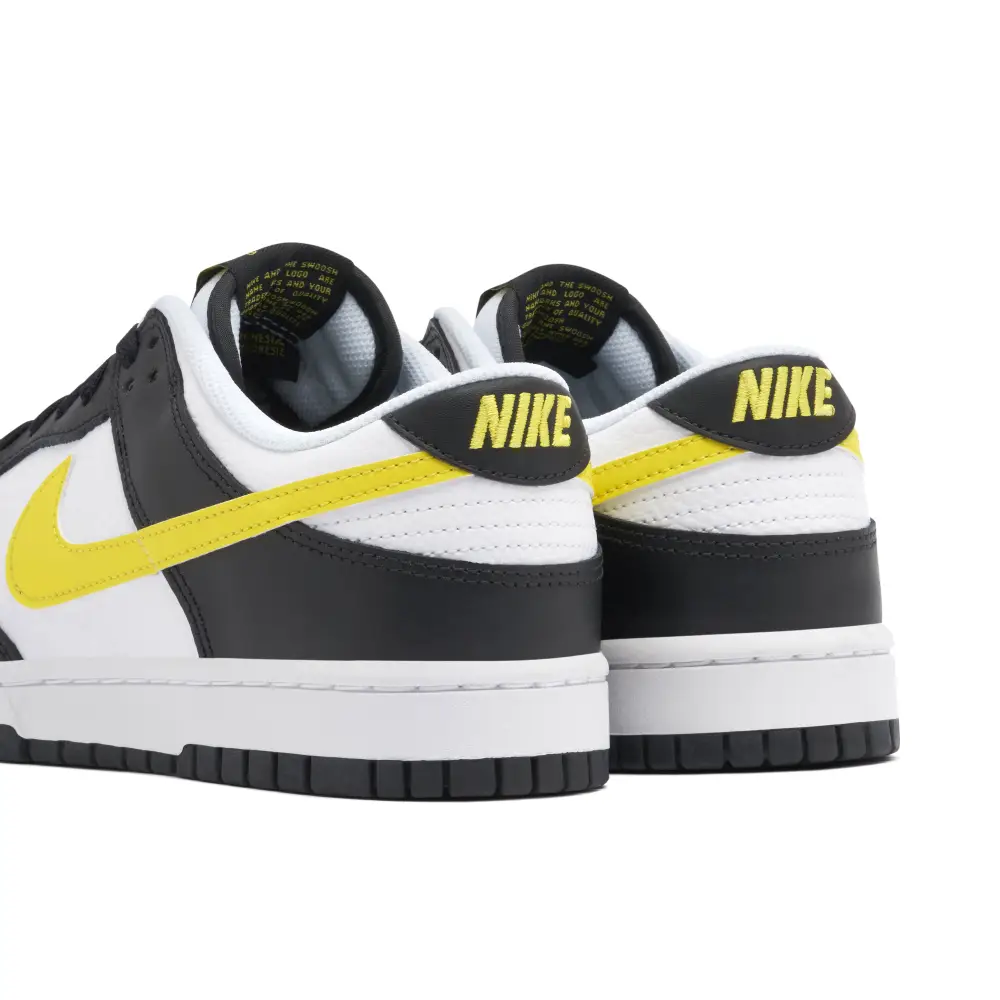 Nike Dunk Low Black Yellow White