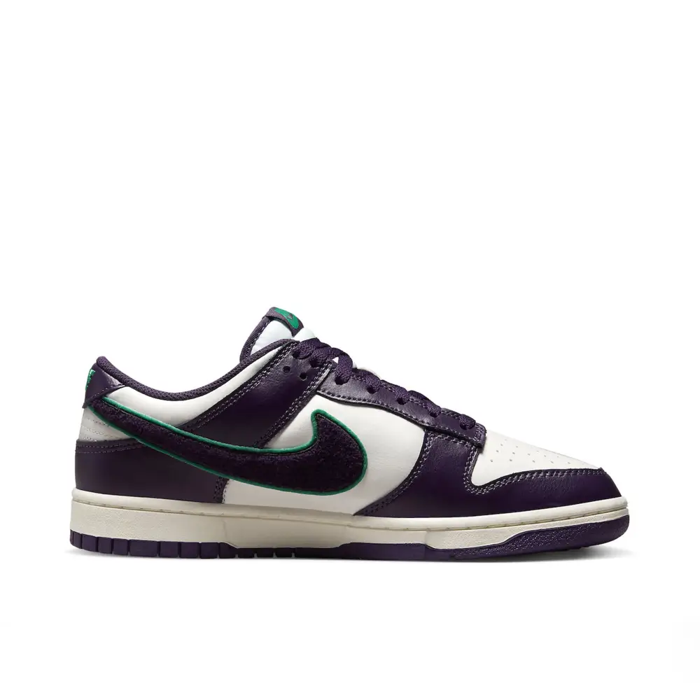 Nike Dunk Low Chenille Swoosh Grand Purple