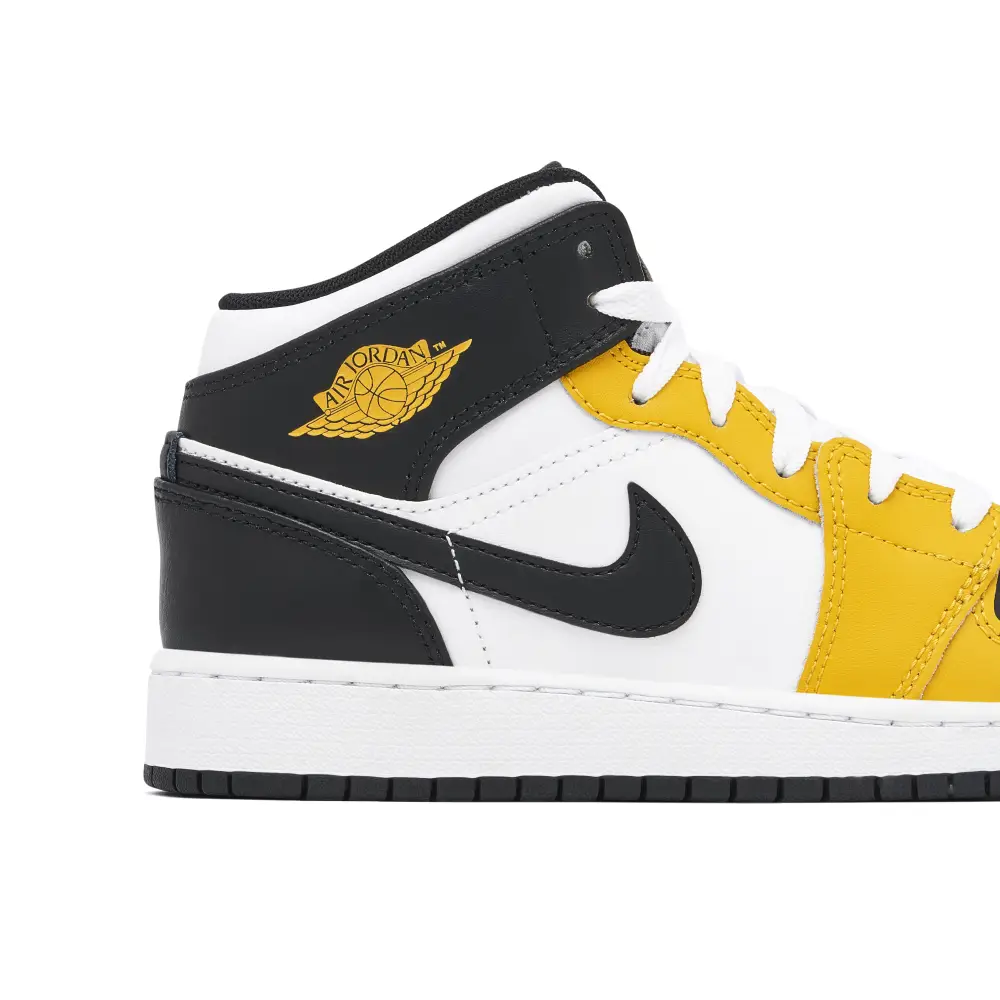 Air Jordan 1 Mid Yellow Ochre GS 