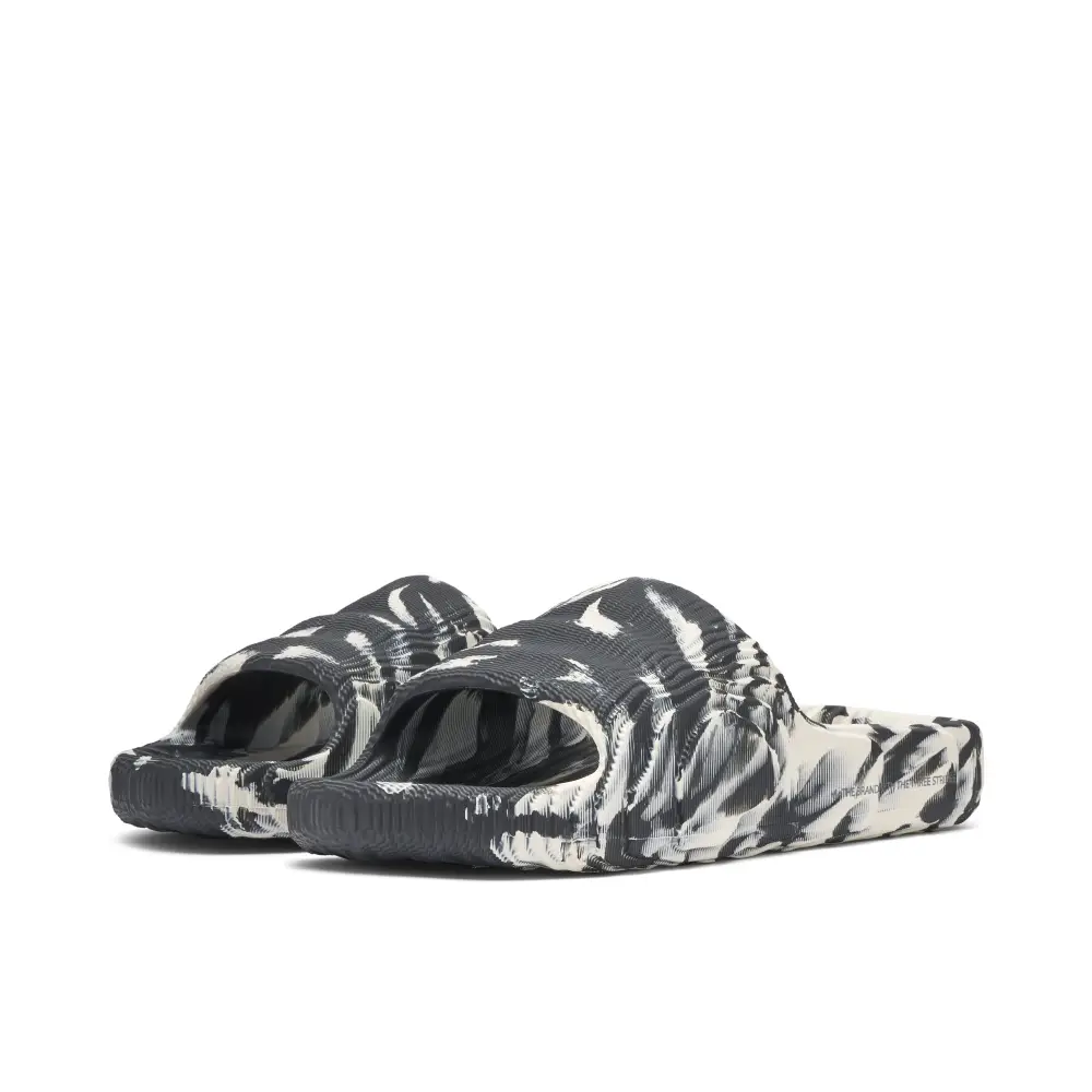 adidas Adilette 22 Slides Carbon Aluminium