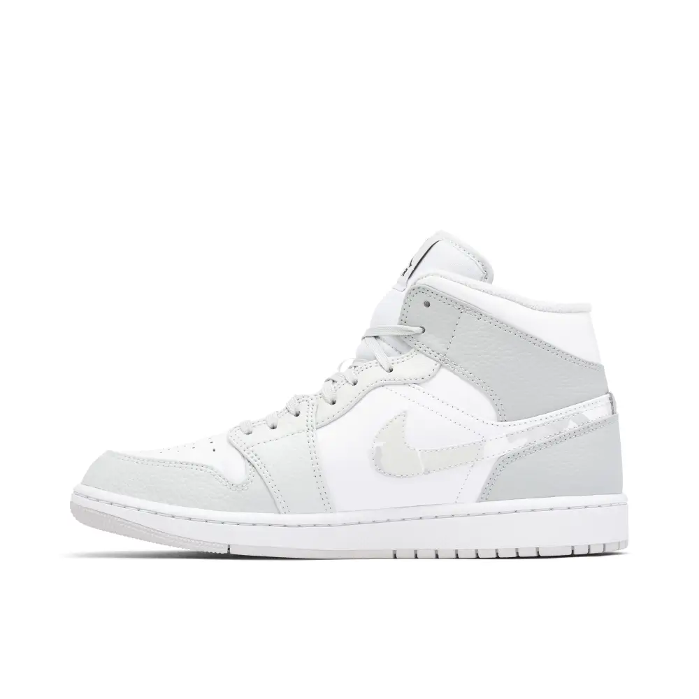 Air Jordan 1 Mid Grey Camo