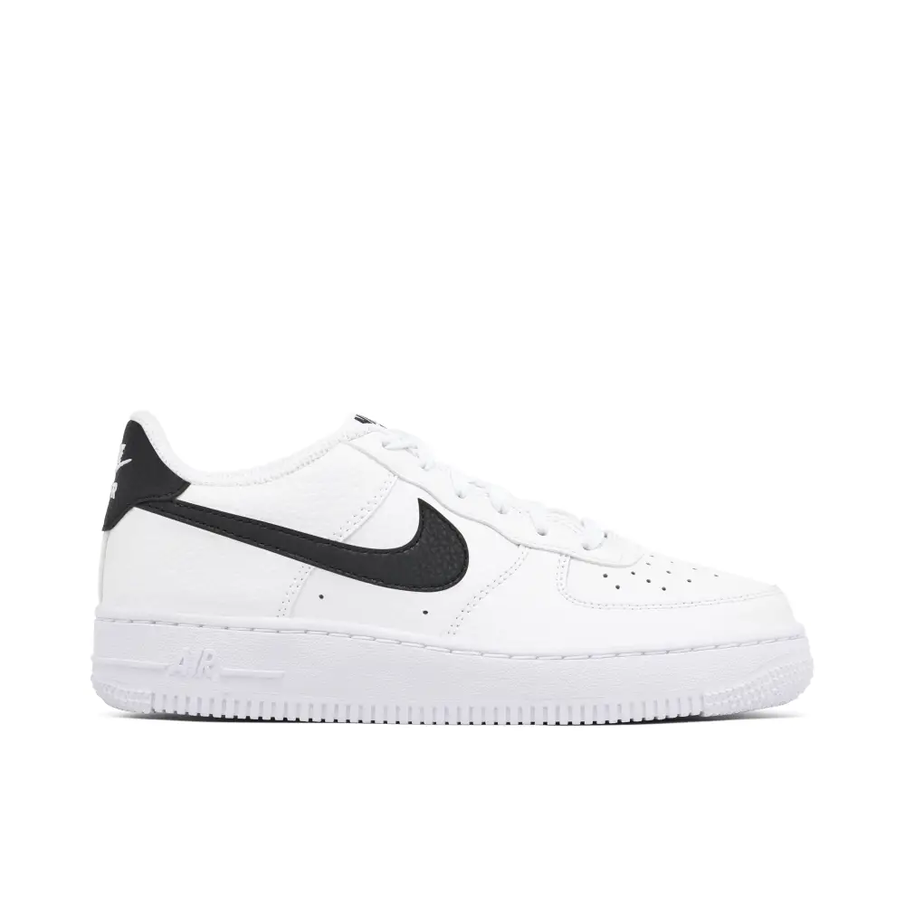 Nike Air Force 1 White Black GS 