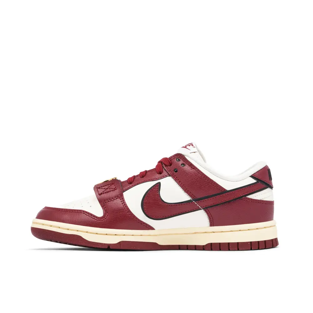 Nike Dunk Low Just Do It Sail Team Red Womens EED683839