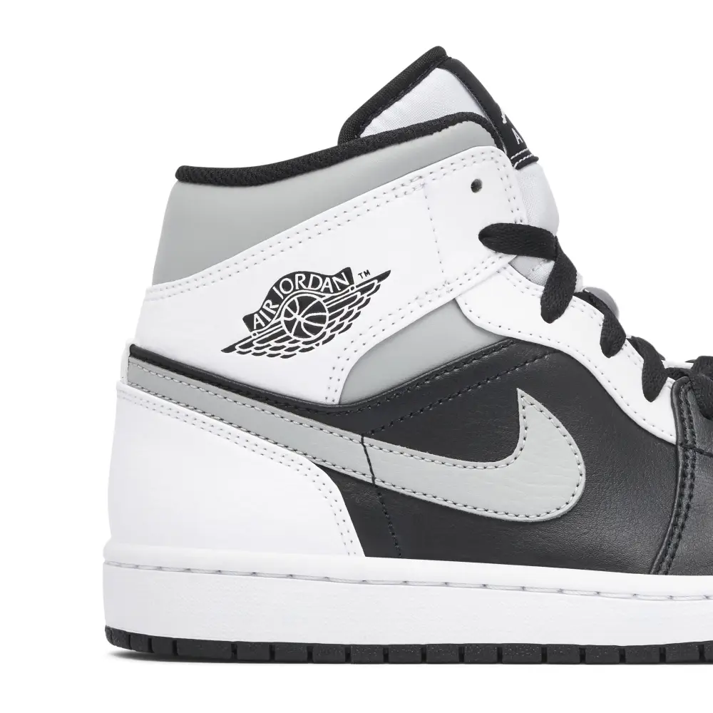Air Jordan 1 Mid White Shadow 