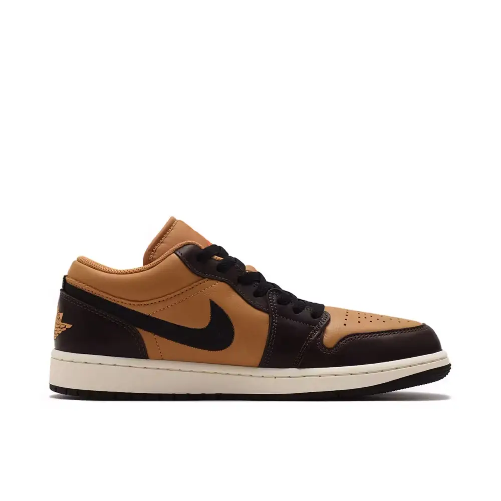 Air Jordan 1 Low SE Flax Baroque Brown 