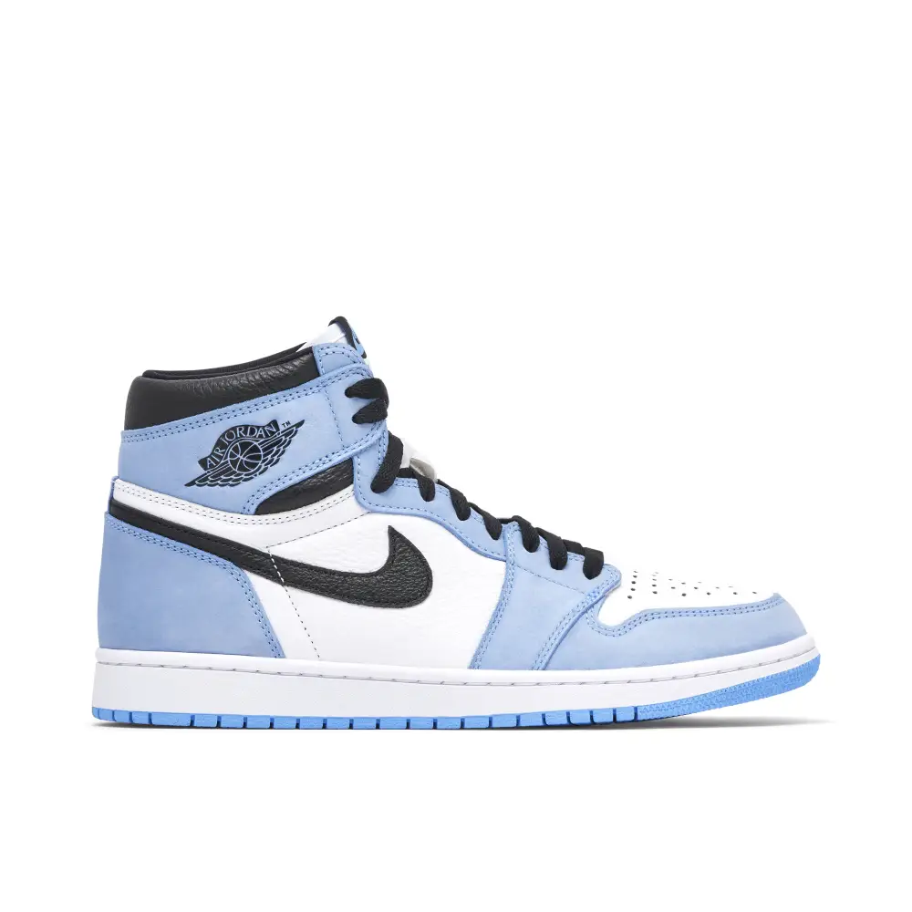 Air Jordan 1 Retro High White University Blue Black 