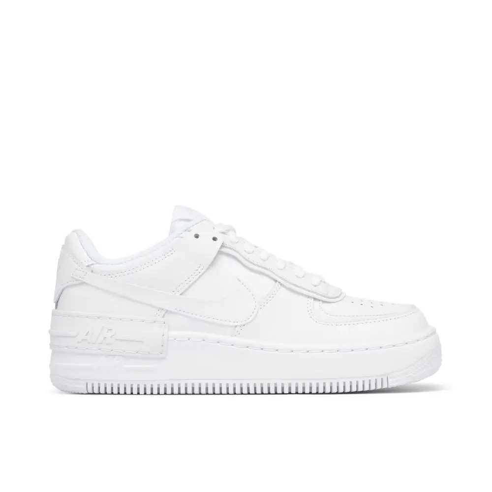 Nike Air Force 1 Shadow Triple White Womens FC5C1565