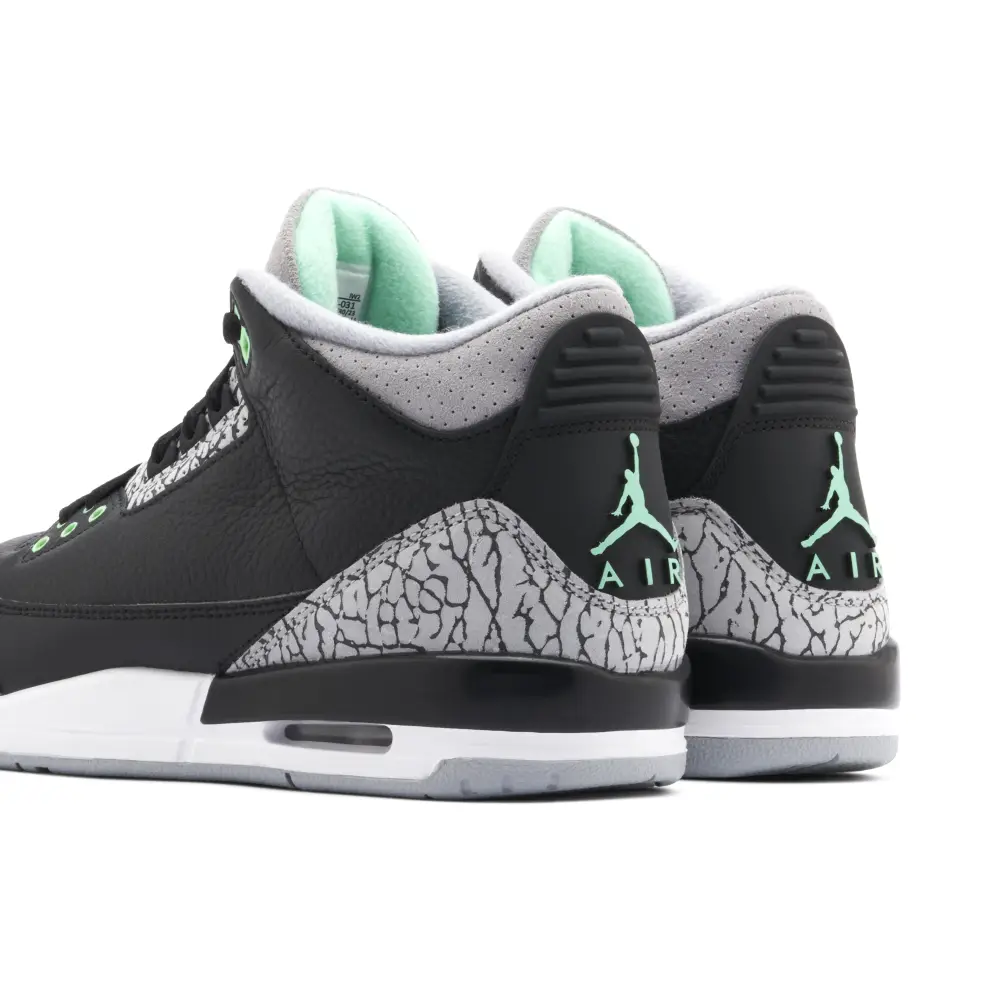 Air Jordan 3 Retro Green Glow GS 